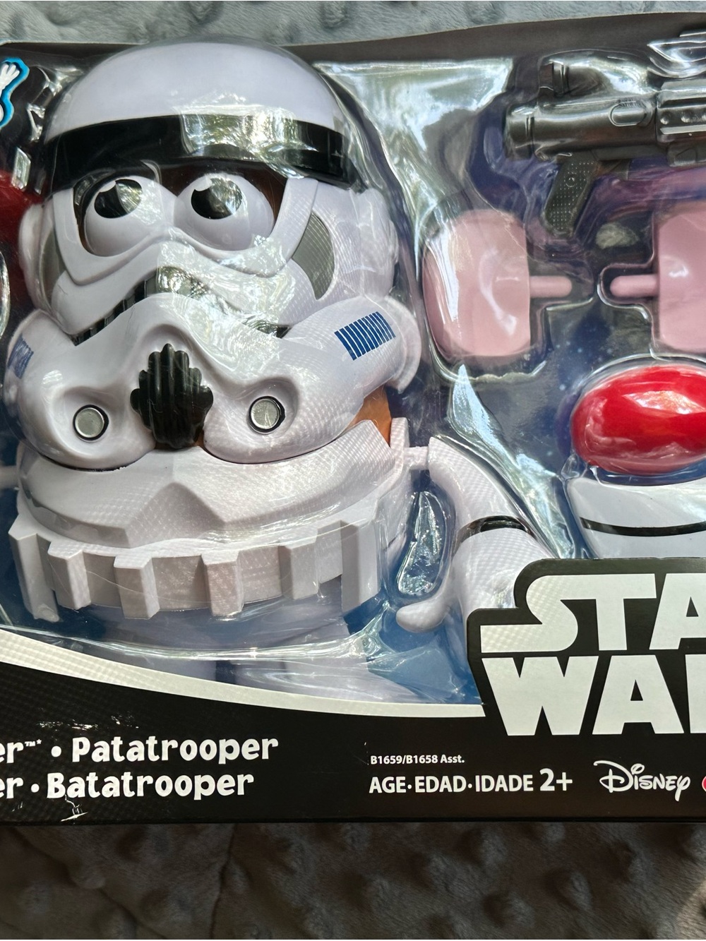 Star Wars White Stormtrooper Mr potatoe head Kids Toy Action Figure